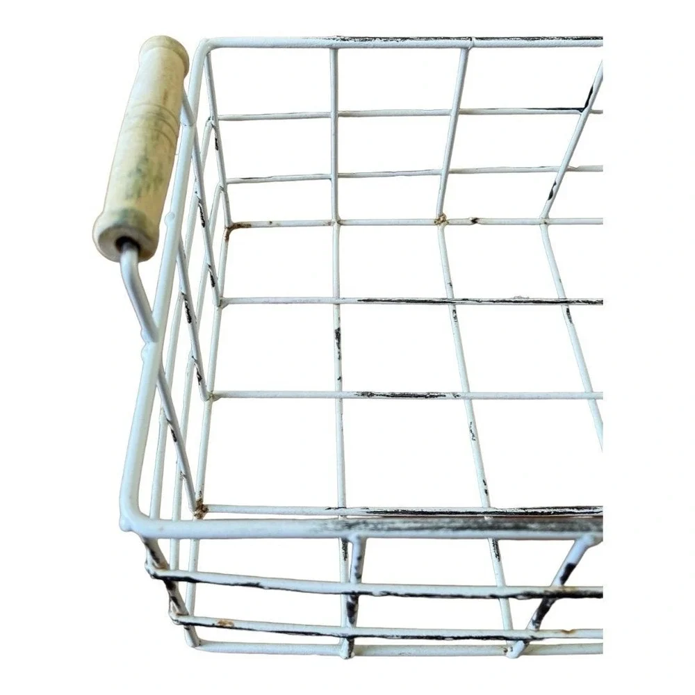 White Wire Basket Set - Picture 5 of 11